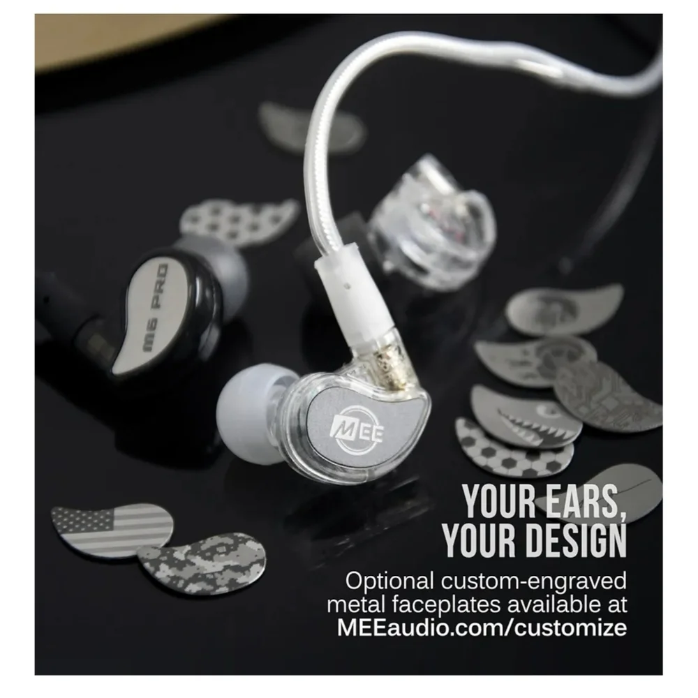 M6 PRO In-Ear Monitors - Silver
